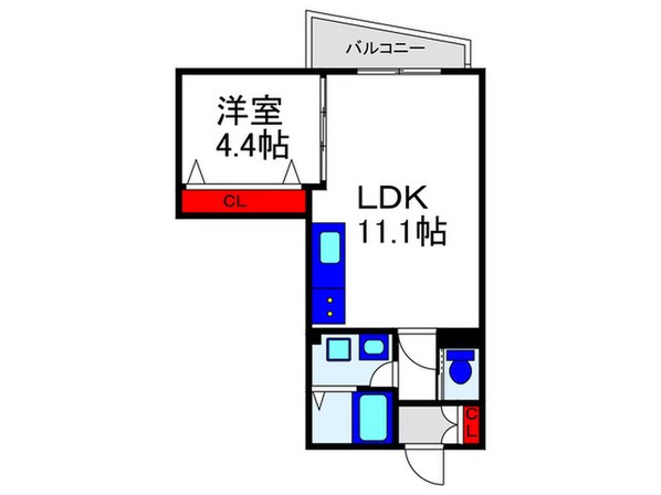 アーバンコート豊中の物件間取画像